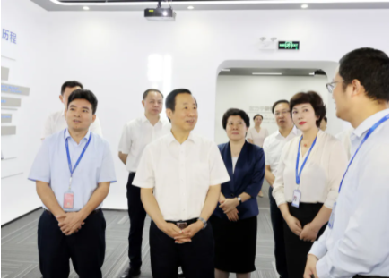 湖南省委书记许达哲调研球盟会时指出：依靠科技创新 不断提升全球市场占有率