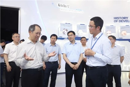 贵州省副省长陶长海调研球盟会股份西部产业基地